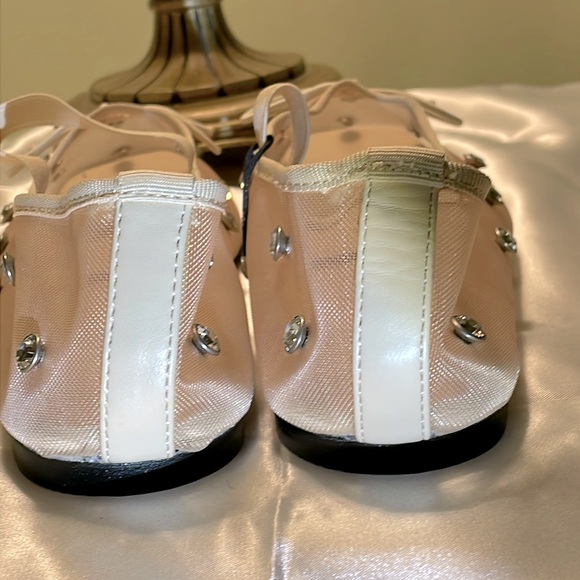 Cider Mary Jane Ballet Caramel Crystals Flats Shoes Sandals - Picture 5 of 9